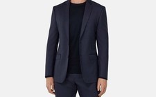 Boggi Milano Fairway Jacket by Marlane Sakko Jacke Blau Gr. 50 super Zustand