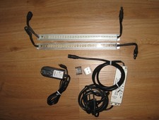 Zwei LED-Leuchtbalken - 2,2W -ca. 27cm für kleine Aquarien