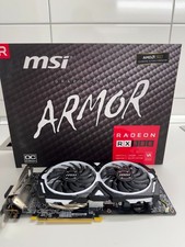MSI AMD Radeon RX 580 8gb Grafikkarte Armor OC Edition