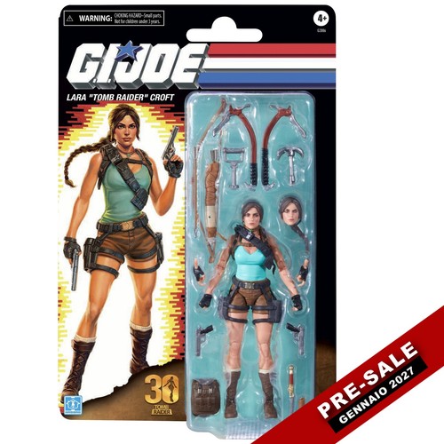 Tomb raider lara croft - tomb, g.i.joe