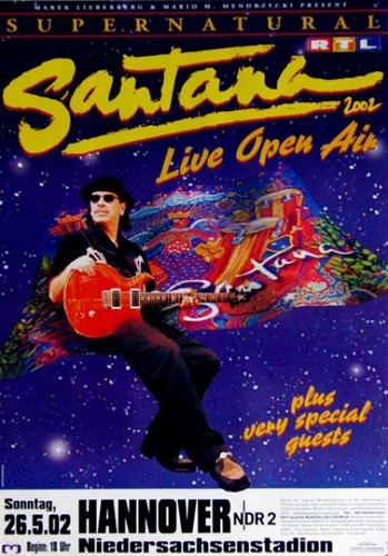 Santana 2002 live - 2002, in