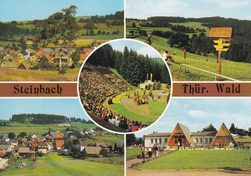 Postkarte steinbach thür - -, /