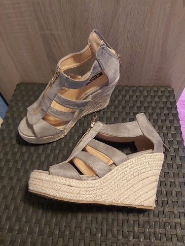 Sommer sandalen grau - sommer,