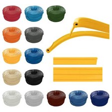 10m Keder Ø 3mm x Fahne 7mm Kederband Biese Paspelband Wulstband PVC Farbwahl