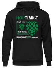 Hoptimist Kapuzenpullover Bier