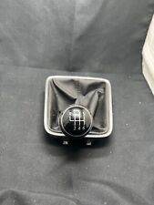 VW Golf Plus 6 Gang Schaltknauf Leder schwarz