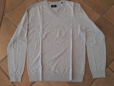 Hochwertiger MC NEAL Herren Pullover , Größe L , Farbe grau , V Ausschnitt. NEU