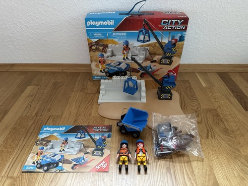 Playmobil 70513 baustelle mit - playmobil,