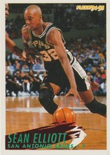 Fleer 1995 NBA Karte San