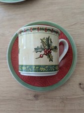 Villeroy & Boch Weihnachten Festive Memories  Kaffeetasse + Untertasse