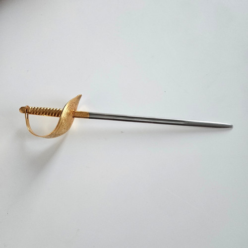 Brieföffner miniatur säbel - brieföffner,