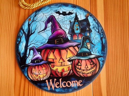 Welcome halloween kürbis - halloween,