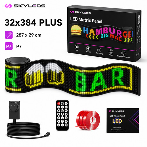 Led laufschrift ultra - led, lang