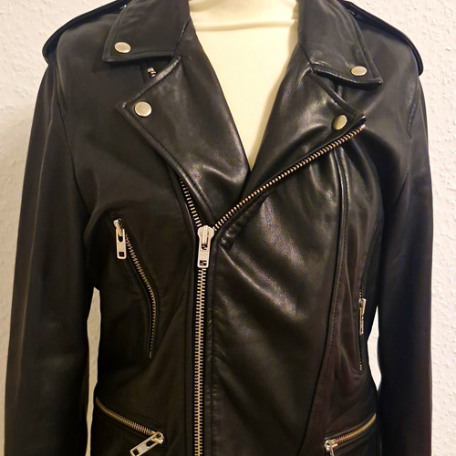 Sandro paris damen lederjacke - sandro,