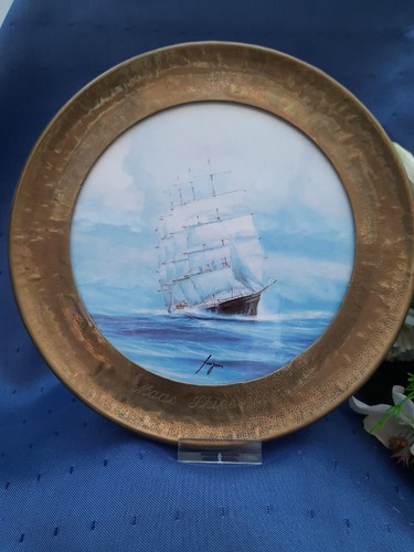 Maritimer keramikwandteller - maritimer,