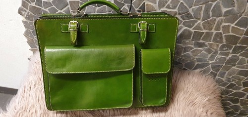 Klasse 70er leder aktentasche - klasse,
