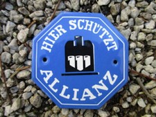 Allianz plakette klein 9 - allianz,