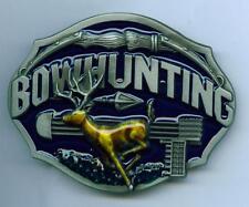Gürtelschnalle Buckle Bowhunting Bogenschiessen Bogensport Jagd Bogen Pfeile
