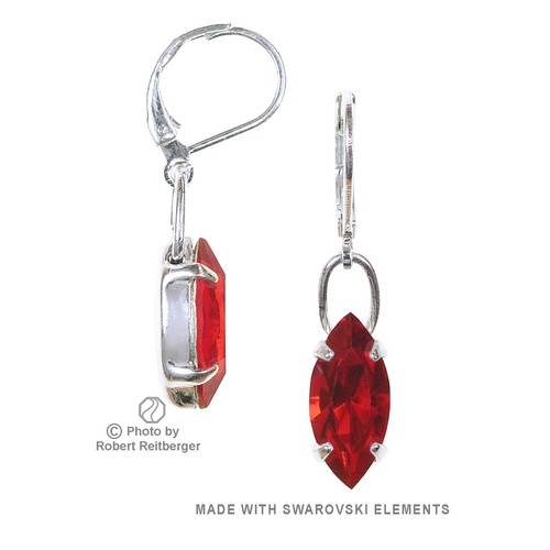 Ohrringe mit swarovski - ohrringe,