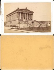 Ansichtskarte Berlin Nationalgalerie CDV-Foto 1882 Kabinettfoto