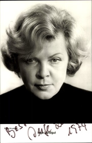 Schauspielerin inge - ak,