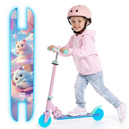 Led kinderroller kinderscooter - led,
