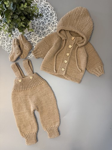 Handgestrickte baby set - set, gr