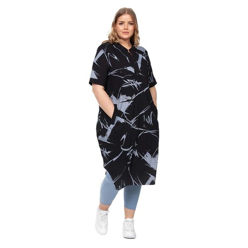 Kekoo baumwoll kleid 50 - kleid,