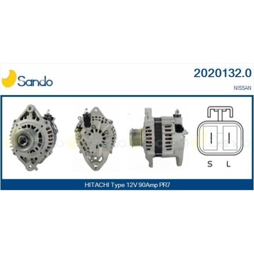 Generator sando 2020132 - generator, 2020132.0