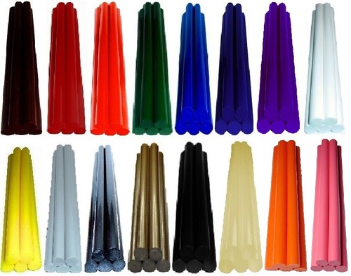 Klebesticks heißkleber bunt - 5,