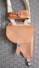 Schulterhalfter DDR Pistolenholster Leder Pistole M74/ 7,65 mm NVA MdI Bestand