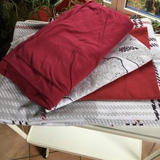 Bettwäsche-Set aus warmen Flanell in schönem Karo-Paisley-Design / 4 Teile