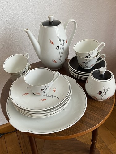 Kaffeeservice 50er jahre - kaffeeservice,
