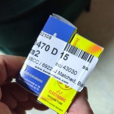 E88CC JJ Tubes Matched Pair