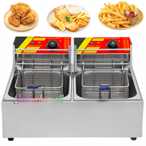 12l friteuse elektro fritöse - friteuse,