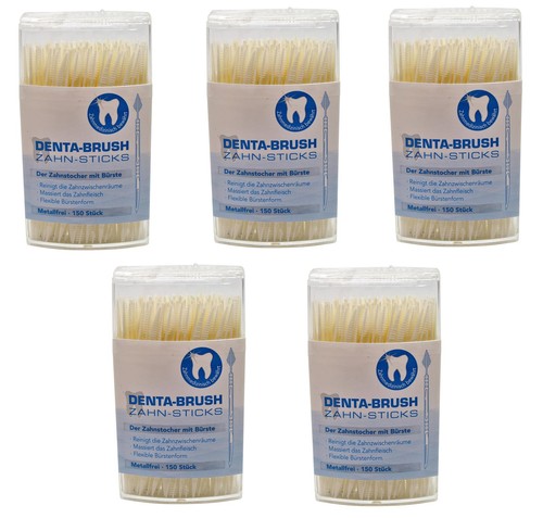 Denta brush sticks - 5x,