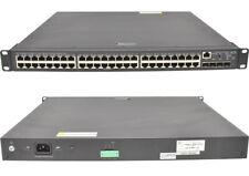 HP FlexNetwork 5130 JG937A 48-Port RJ-45 PoE+ GE Switch 4x SFP+ 10GB Rack Ears