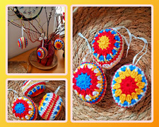 3 Ostereier Handarbeit