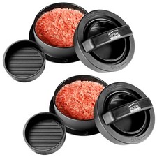 2er Set 3in1 Burgerpresse