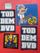 4 Schalke Aufkleber, Anti