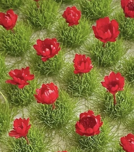 Miniatur blumen rot mini - 2x,
