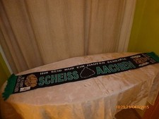 Mönchengladbach Anti Fan Schal Aachen "EIN HAUFEN SCHEISS, SCHEISS AACHEN"