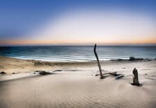 Fototapete Strand Sonnenuntergang  254 X 366 cm 8 teilig inkl. Kleister