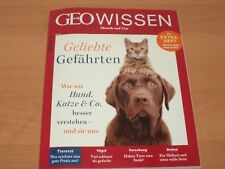 GEO WISSEN Mensch und Tier Nr. 60 "Geliebte Gefährten" + EXTRA Heft ungelesen!