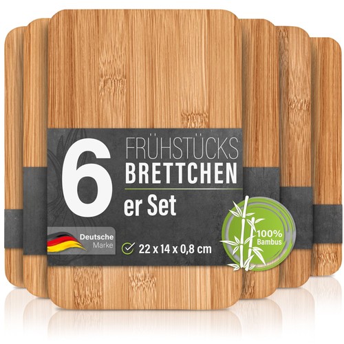 6er set bambus - 6er,