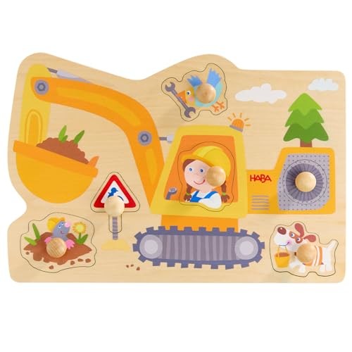 Haba greifpuzzle baustelle - haba, –