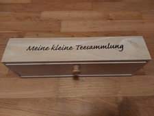 "Meine kleine Teesammlung" / Teebox / Holz