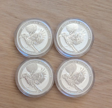 4x 1 Unze Silbermünze