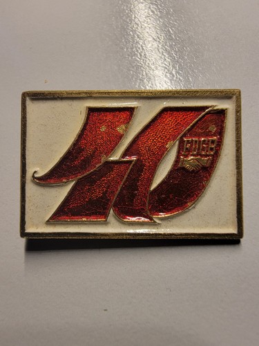 Ddr abzeichen fdgb jahre - 40,