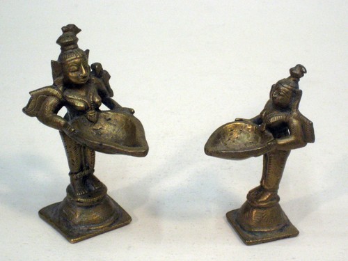 Figuren lampenträgerin mit - lampenträgerin,